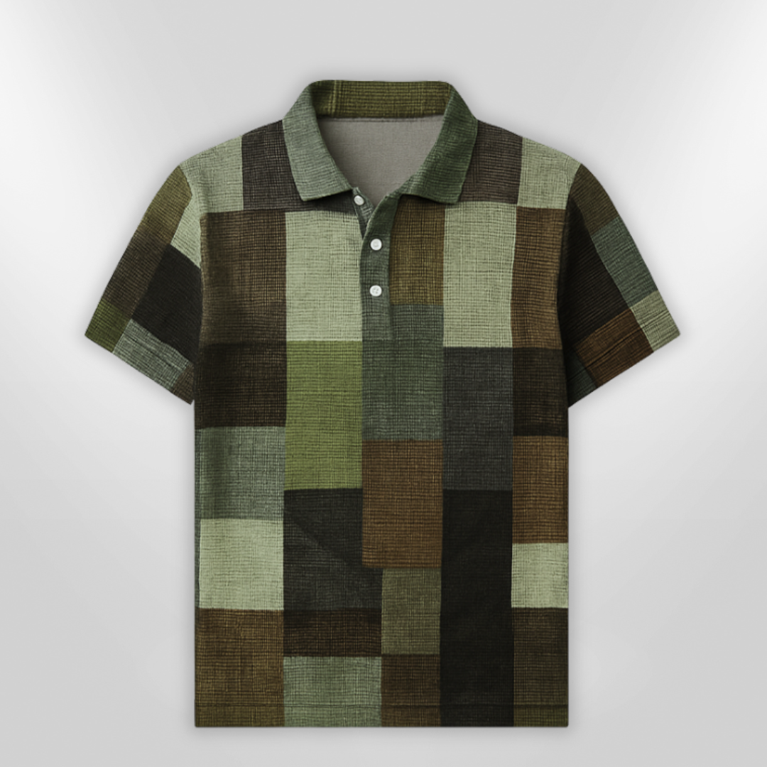 Herre Polo Shirt Klassisk Design Bomuldsblanding 8
