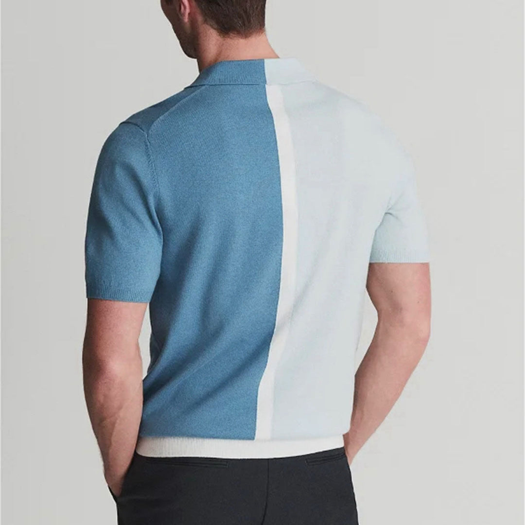 Herre Polo Shirt med Kontrastdetaljer 3