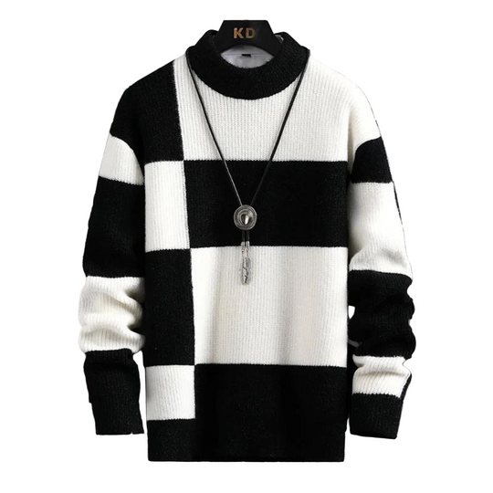 Herre Pullover Minimalistisk Casual Sweater 0