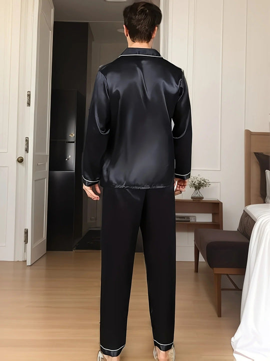 Herre Pyjamas Klassisk Stil 2