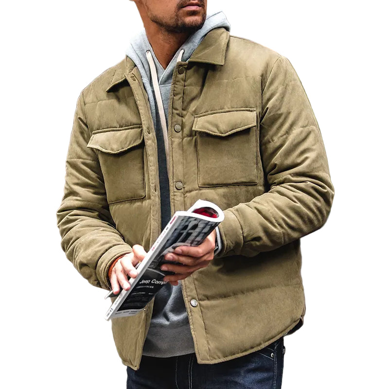 Herre Quilted Jakke Regular Fit 0