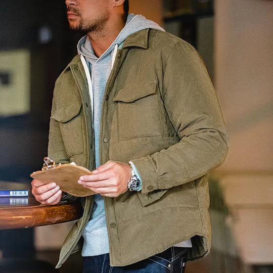 Herre Quilted Jakke Regular Fit 1