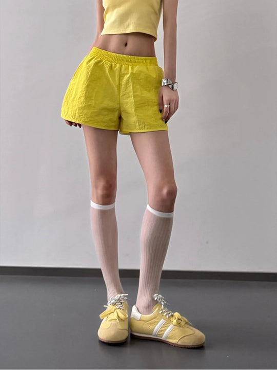 Herre Shorts med Elastisk Talje i Bomuld og Linned 3