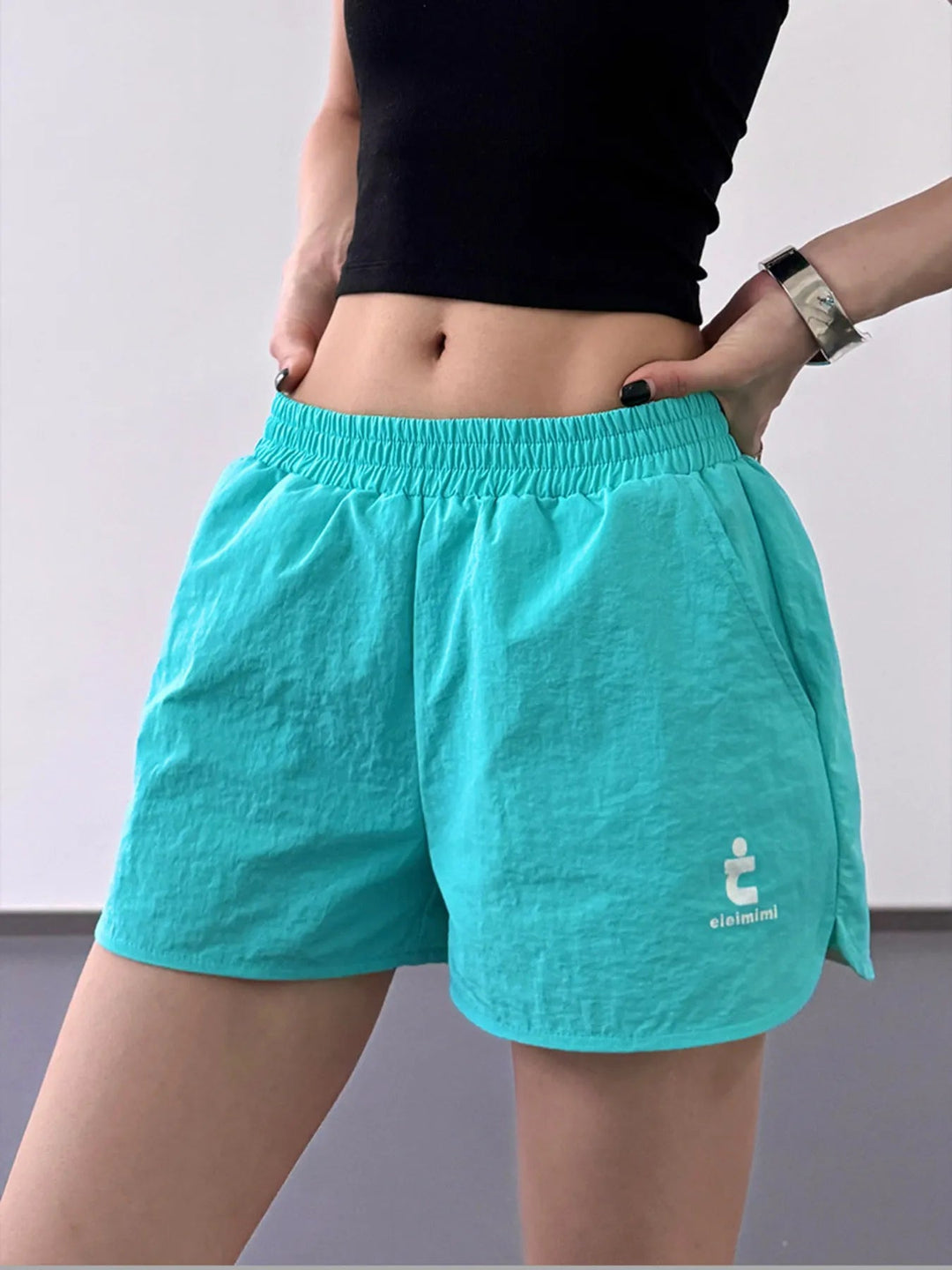 Herre Shorts med Elastisk Talje i Bomuld og Linned 6