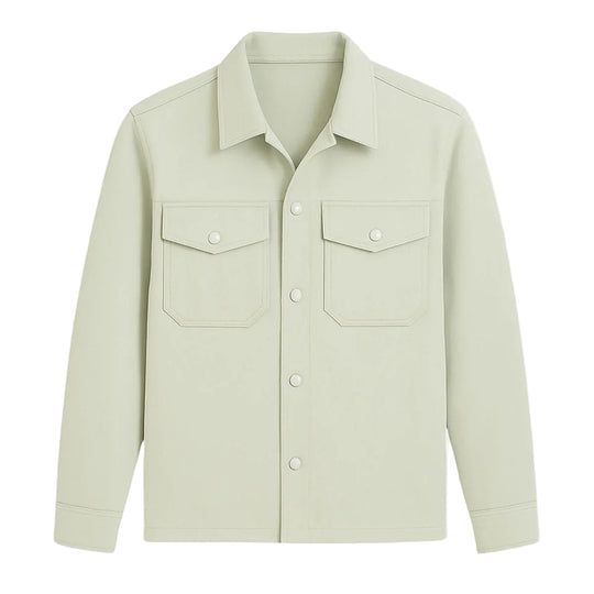 Herre Skjortejakke Letvægts Stil 0