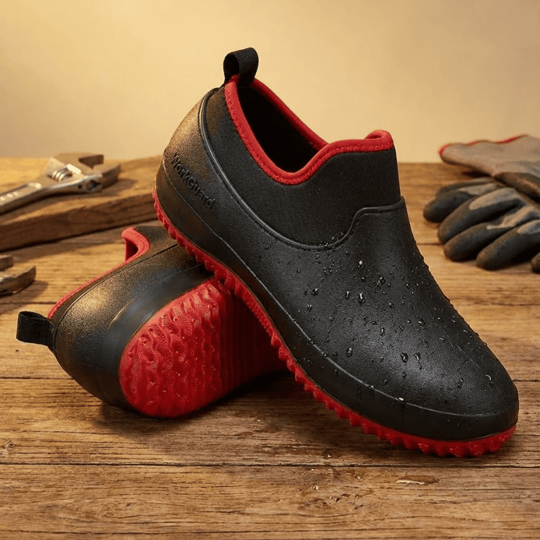 Herre Slip-On Sikkerhedssko Vandtætte Design med Skridsikker Sål 1