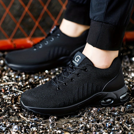 Herre Sneakers Sporty Mesh Design Åndbar Materiale 6