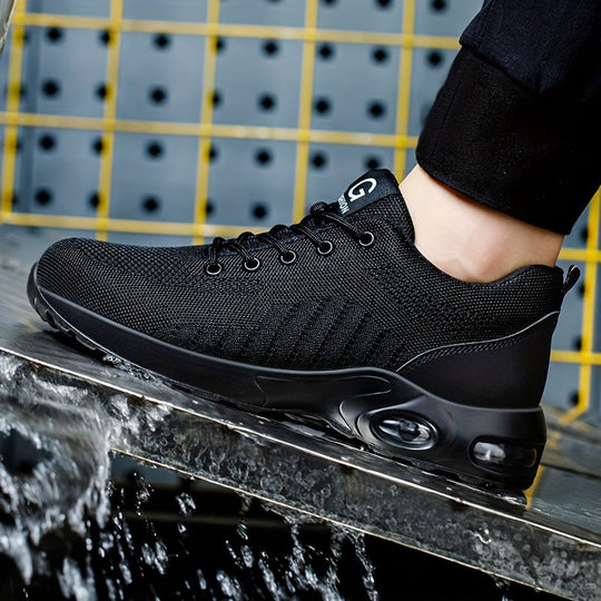 Herre Sneakers Sporty Mesh Design Åndbar Materiale 7