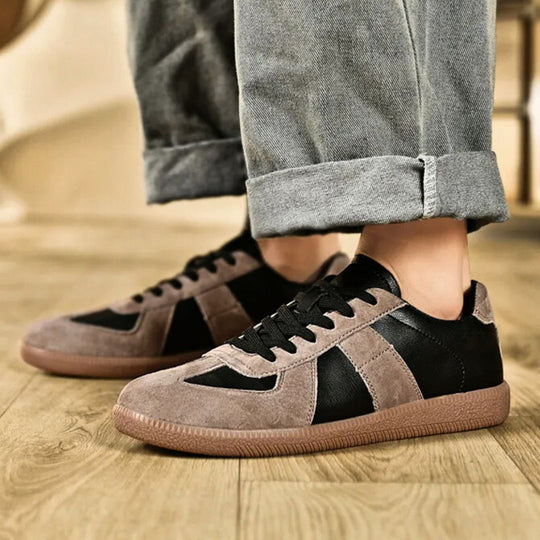 Herre Sneakers i Læder og Suede 6