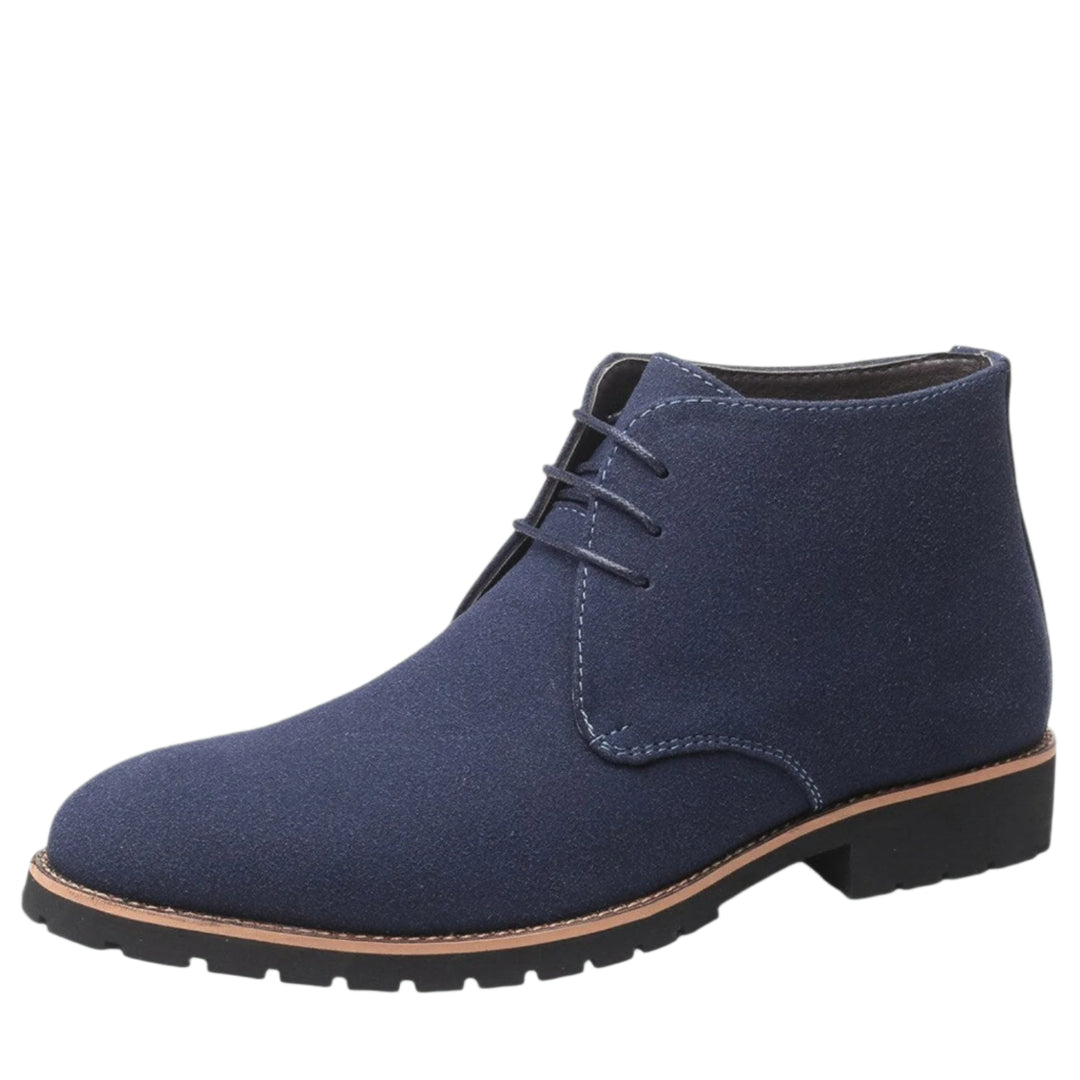 Herre Støvler Casual Læder Slip-On Gummisål 0