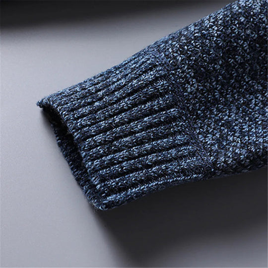 Herre Strøje med Høj Hals og Lynlås 4