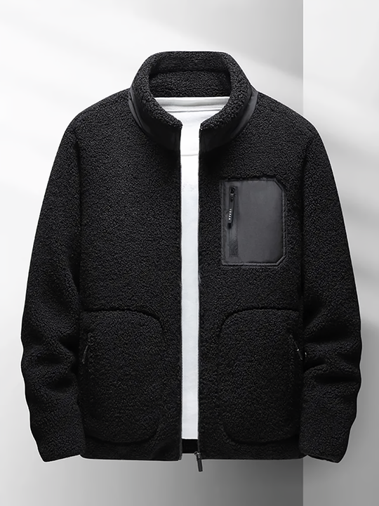 Herre Sweater i Lamb Wool Stilfuld 3