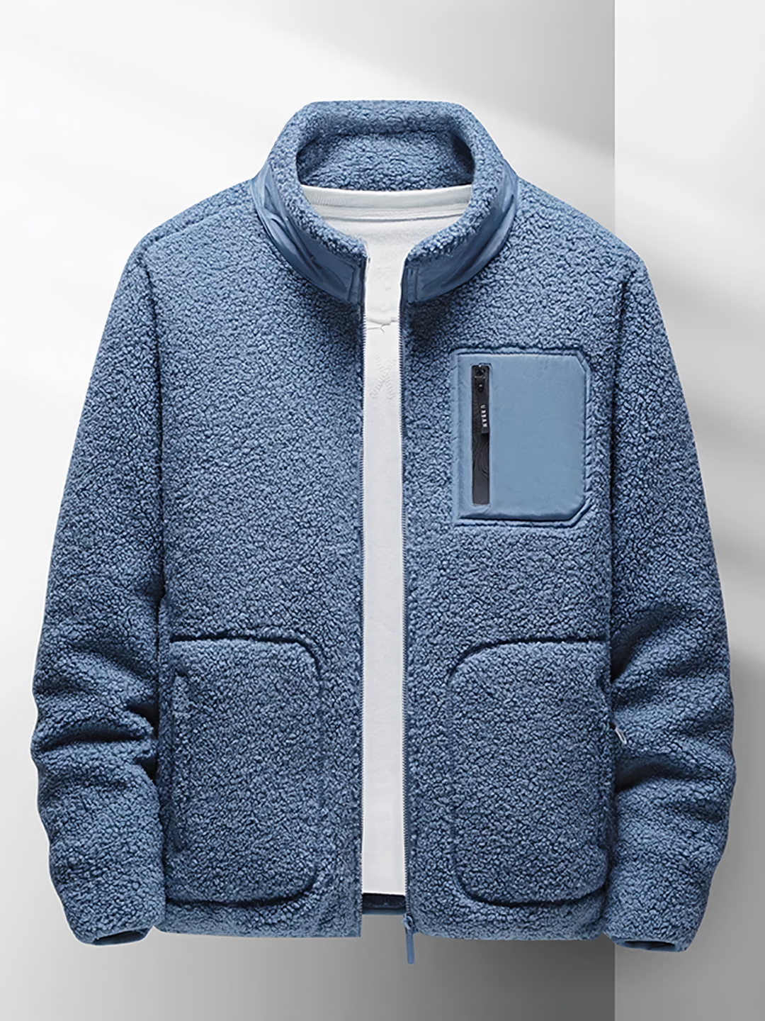 Herre Sweater i Lamb Wool Stilfuld 4