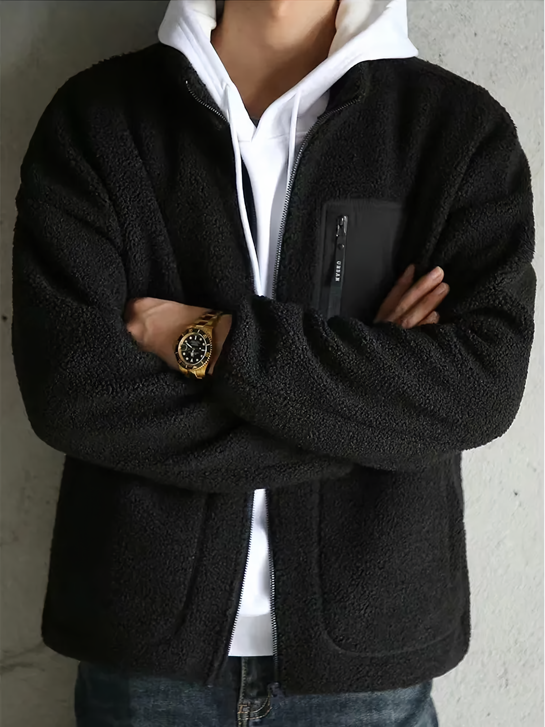 Herre Sweater i Lamb Wool Stilfuld 6