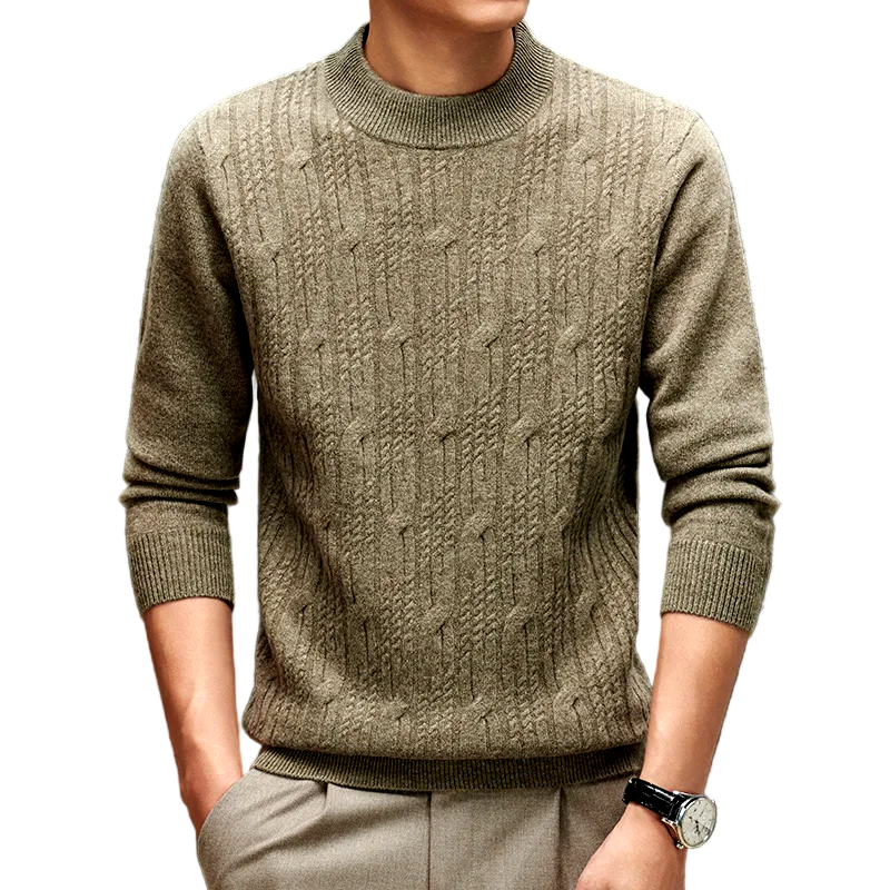 Herre Sweater i Stilfuld Design 0