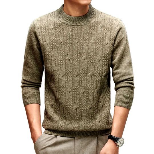 Herre Sweater i Stilfuld Design 0