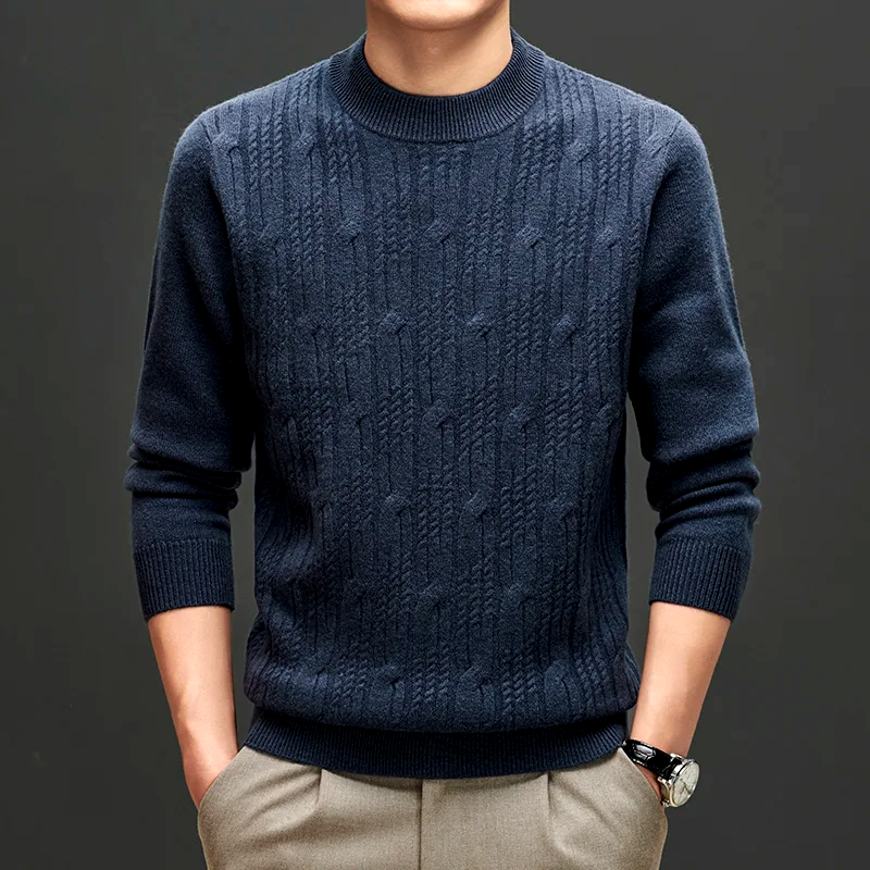 Herre Sweater i Stilfuld Design 6