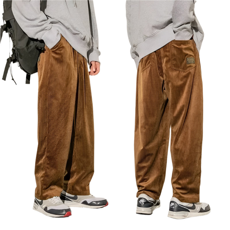 Herre Sweatpants Corduroy Komfort 0