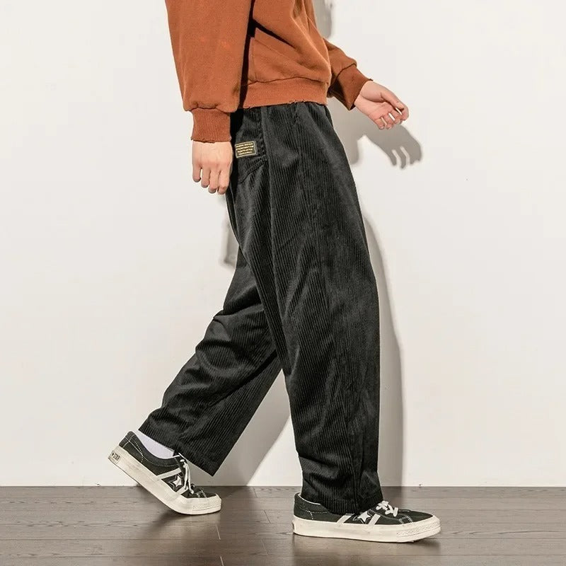 Herre Sweatpants Corduroy Komfort 2