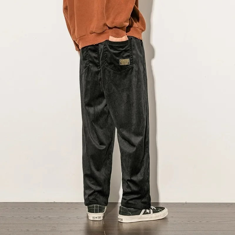 Herre Sweatpants Corduroy Komfort 3