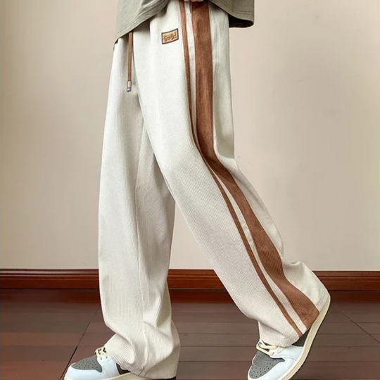 Herre Sweatpants Oversized Corduroy 2