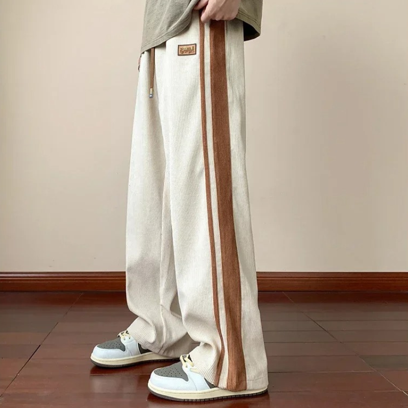 Herre Sweatpants Oversized Corduroy 3
