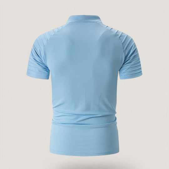 Herre T-Shirt Casual Stribet Polyester 2