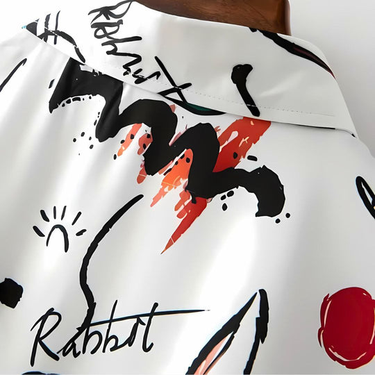 Herre T-shirt Afslappet Design Letvægtsstof 3