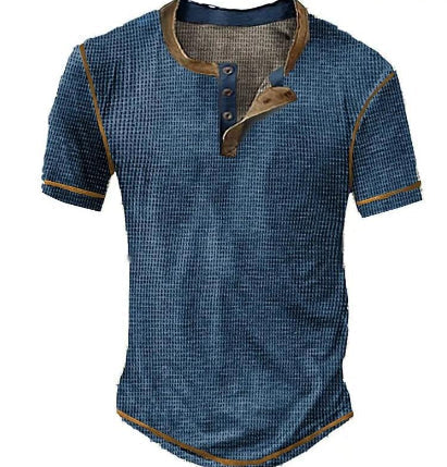 Herre T-shirt Langærmet Vintage Stil 1