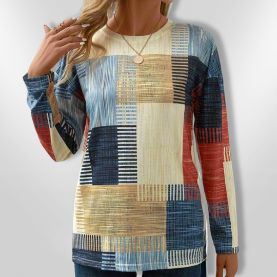 Herre T-shirt Moderne Geometrisk Design 2