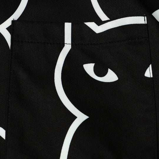 Herre T-shirt med Afslappet Pasform og Katteprint 3