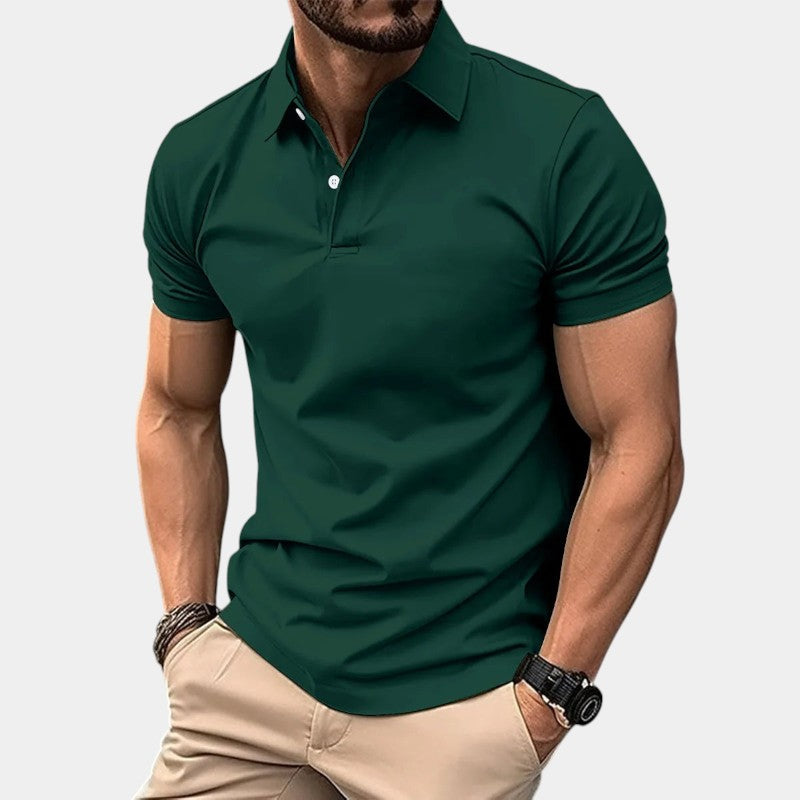 Herre T-shirt med Knyttet Design til Sommer 3