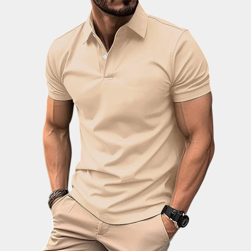 Herre T-shirt med Knyttet Design til Sommer 5