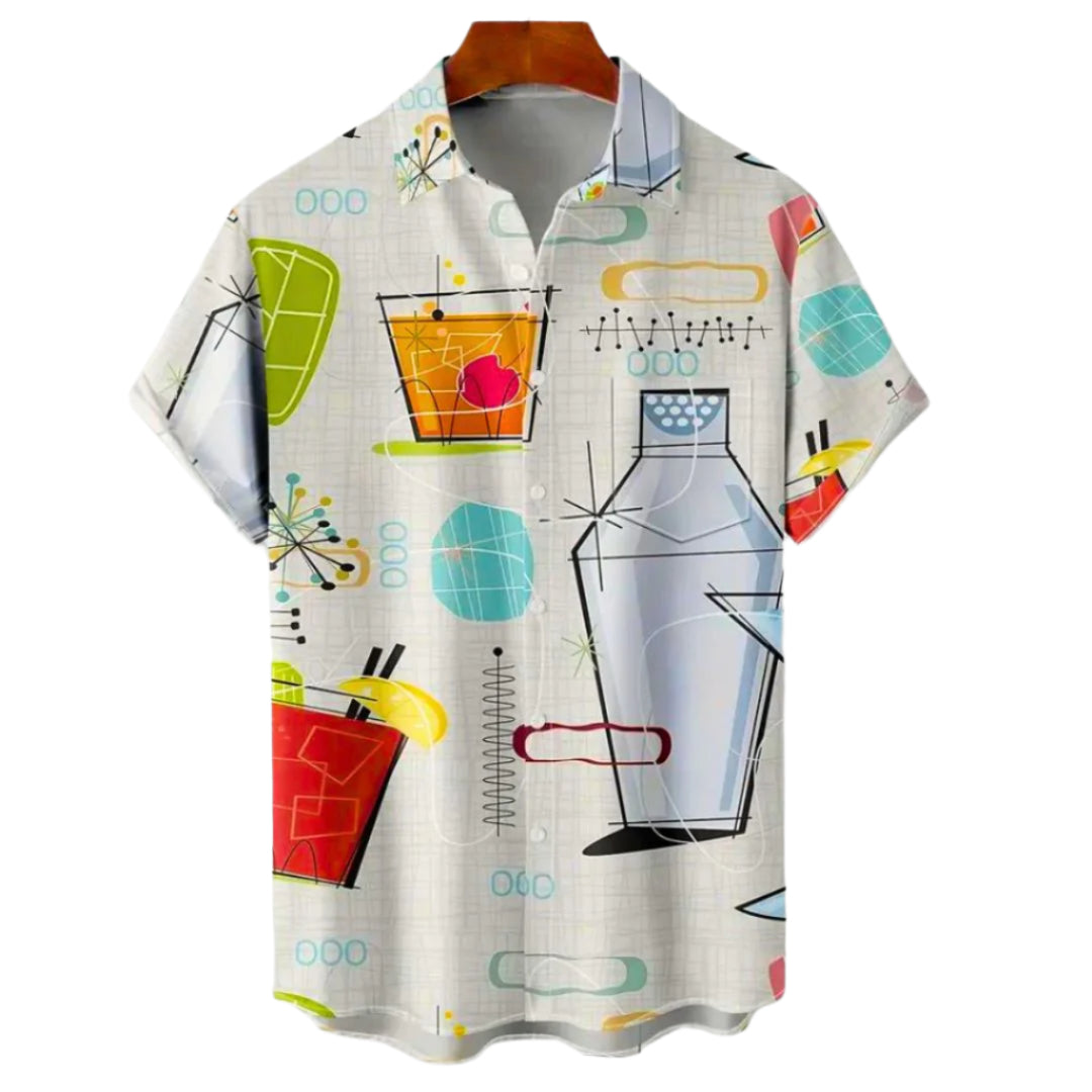 Herre T Shirt Afslappet Letvægtsstof Casual Design 0