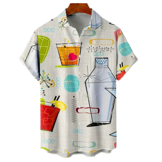 Herre T Shirt Afslappet Letvægtsstof Casual Design 0