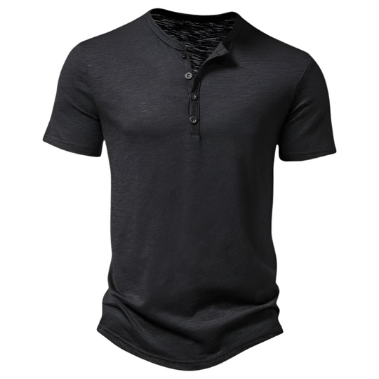 Herre T Shirt Klassisk Casual Let Bomuld 0
