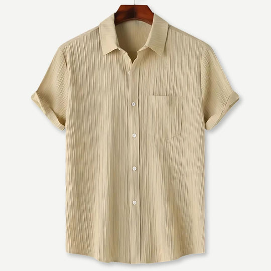 Herre T Shirt Letvægts Krøllet Design Åndbart Stof 2