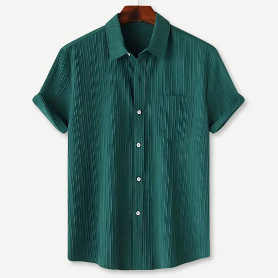 Herre T Shirt Letvægts Krøllet Design Åndbart Stof 4