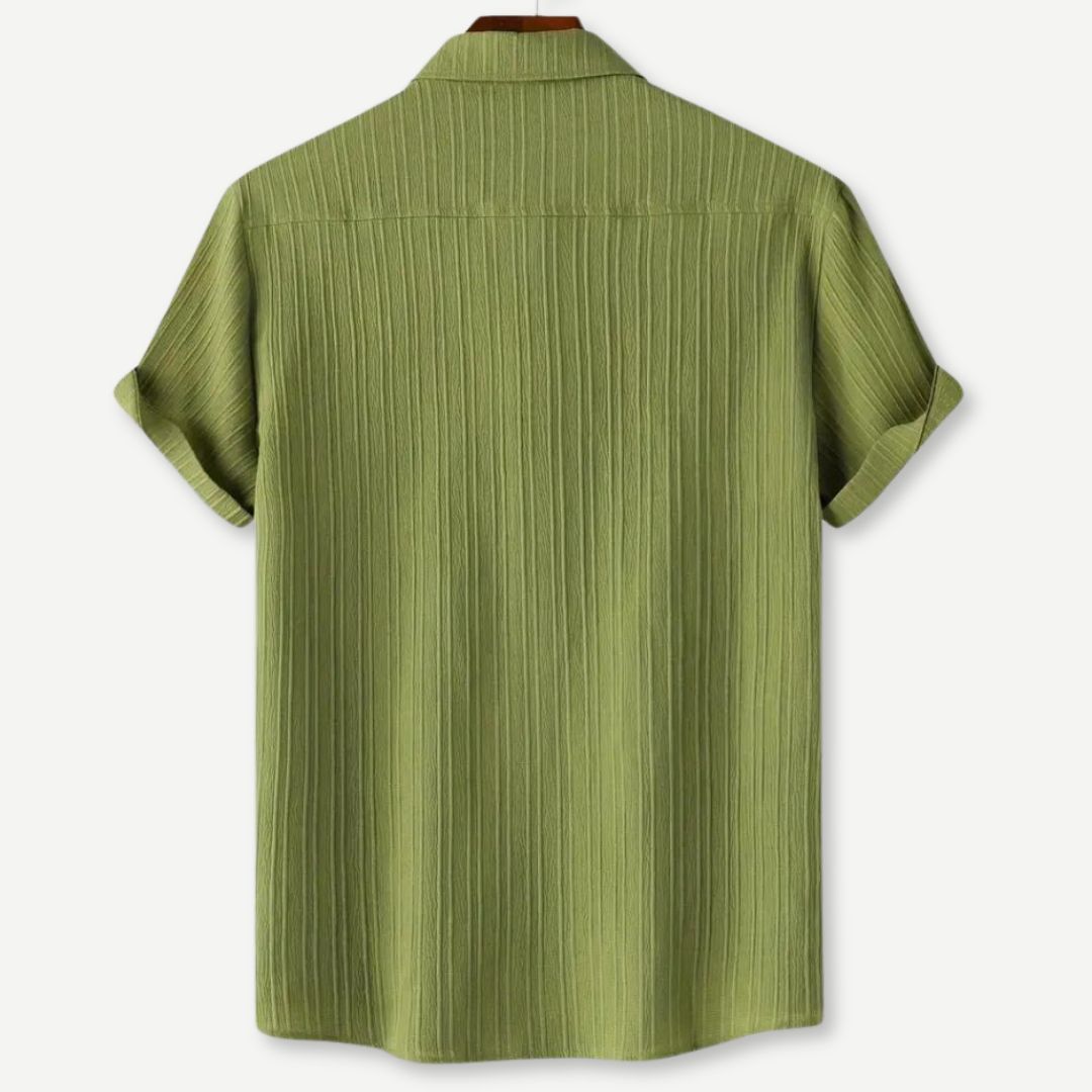 Herre T Shirt Letvægts Krøllet Design Åndbart Stof 5