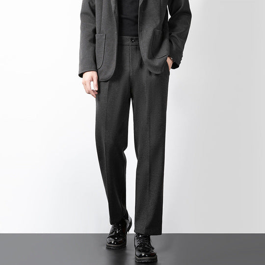 Herre Tailored Bukser Uldblanding Slim Fit 1