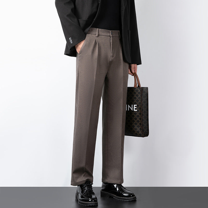 Herre Tailored Bukser Uldblanding Slim Fit 2