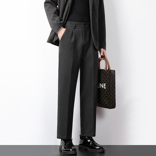 Herre Tailored Bukser Uldblanding Slim Fit 3