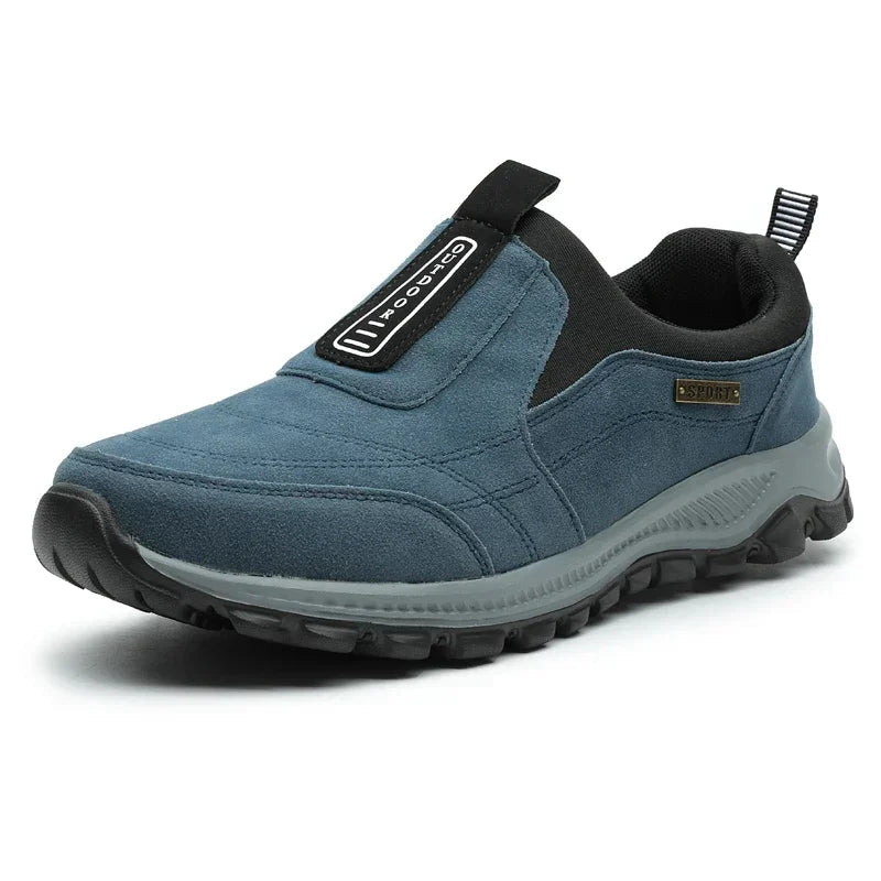 Herre Vandresko Slip-On Suede Læder Åndbar Casual 0