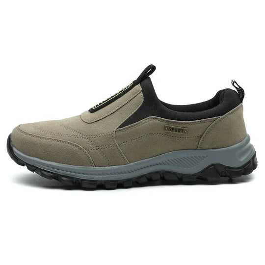 Herre Vandresko Slip-On Suede Læder Åndbar Casual 2