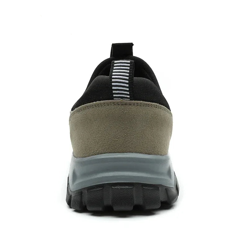 Herre Vandresko Slip-On Suede Læder Åndbar Casual 3