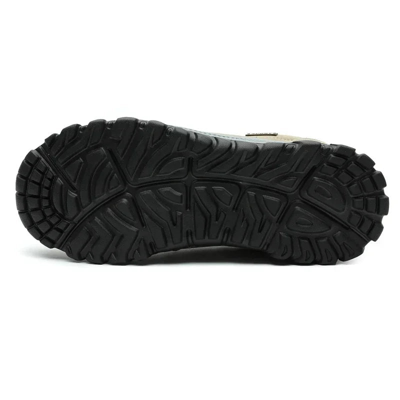 Herre Vandresko Slip-On Suede Læder Åndbar Casual 5
