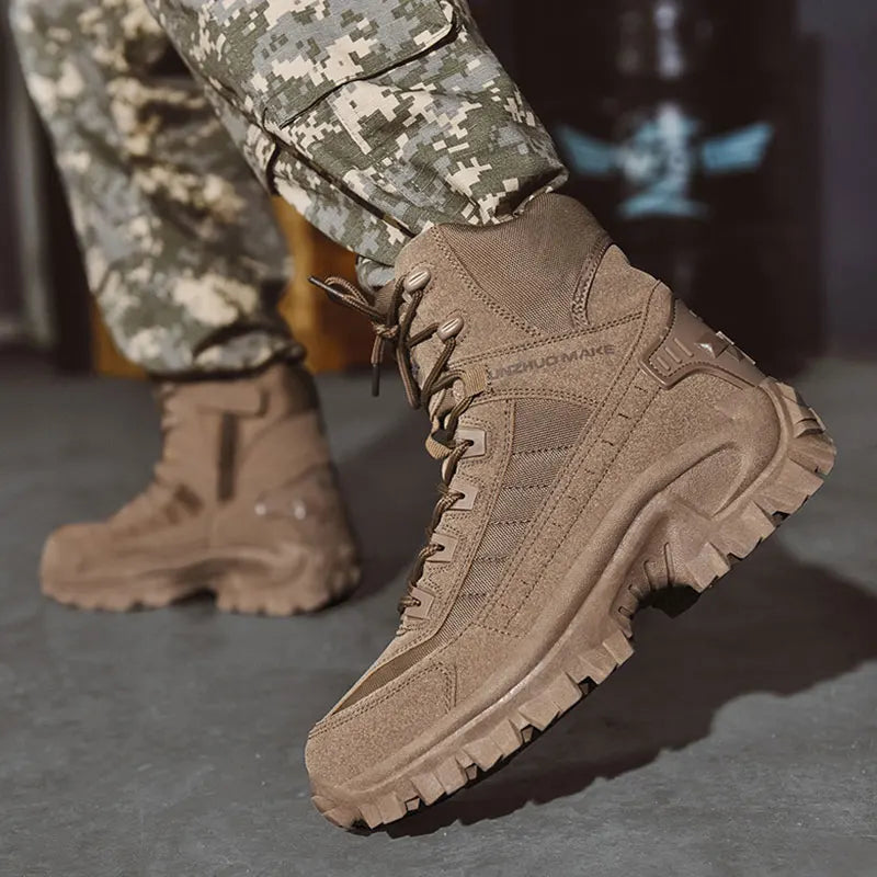Herre Vandresko Vandtæt Taktisk Støvle Komfortabel og Åndbar 2