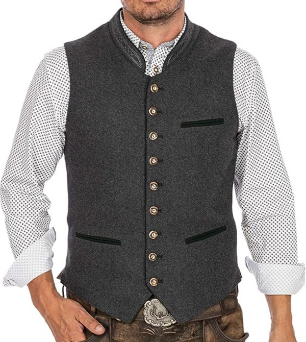 Herre Vest Moderne Design Til Mænd - Alsidig Stil Til Formelle Og Afslappede Anledninger 2