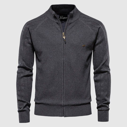 Herre Vest med Lynlås og Komfortabelt Design 3