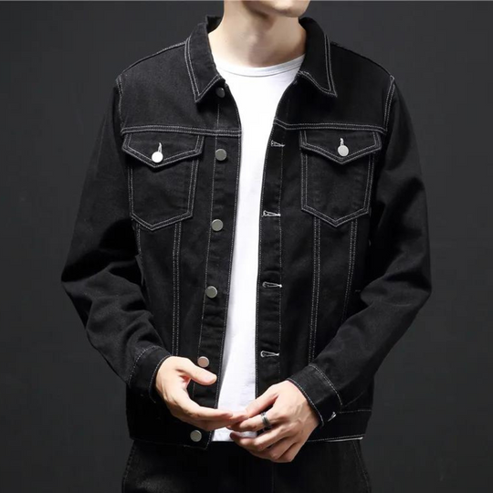 Herre Vinterjakke med Trendy Design 2